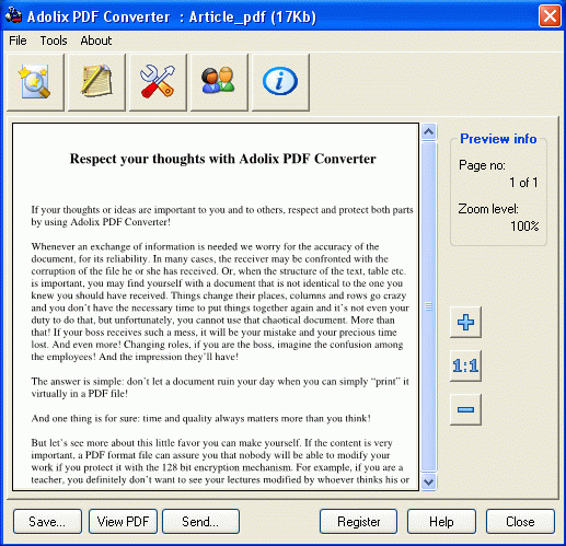 Adolix PDF Converter