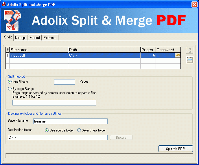 Adolix split and merge pdf скачать