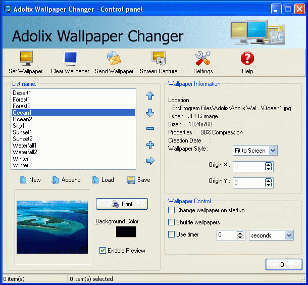 wallpaper changer. Adolix Wallpaper Changer-free