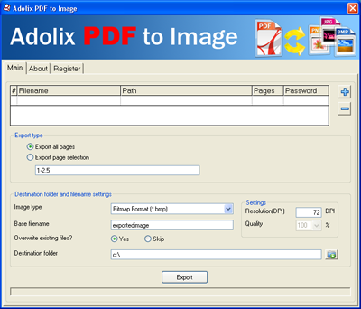 convert pdf to image